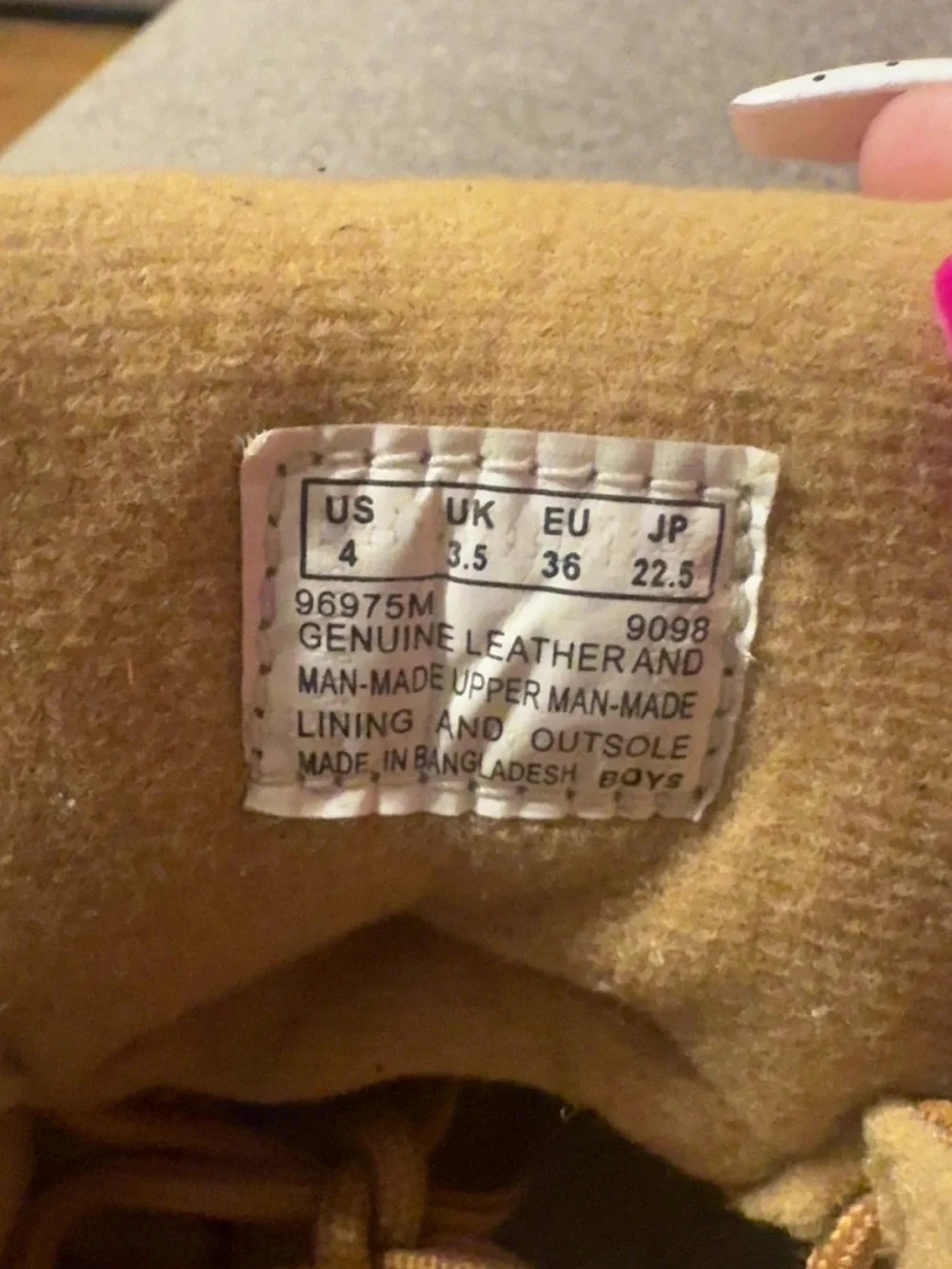 Timberland Yellow Tan Nubuck Lace-Up Boots